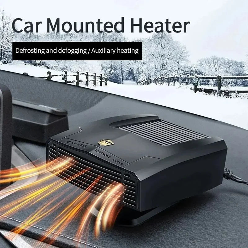 Small car heater defrosting and defogging heater 12V24V portable car heater