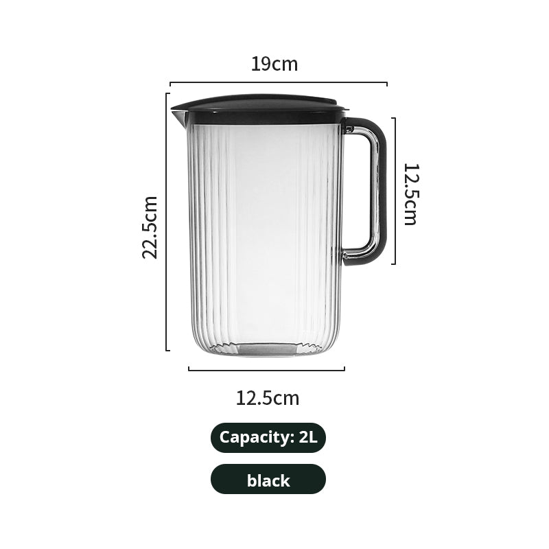 Cold Water Pot, Cup Tray Combination, Plastic Tea Pot, Fruit Tea, Transparent Cold Water Pot, Drinking Water Kit