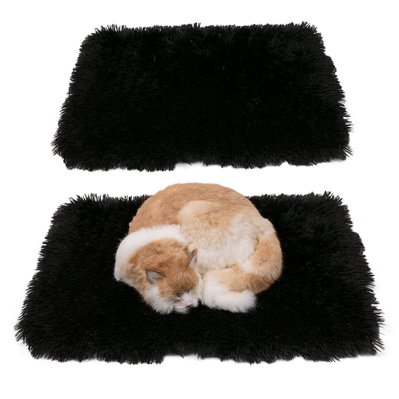 Human Pet Dual-Use Plush Pad Pet Round Pad Warm And Comfortable Machine Washable Small Suitable For Autumn And Winter Comfort