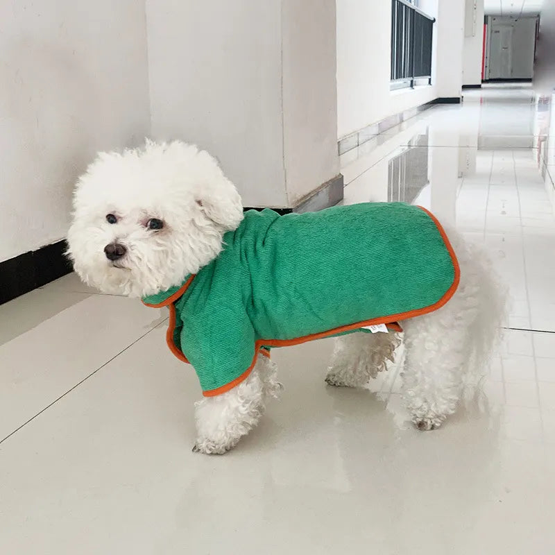 CuddleSoft Pet Drying Robe
