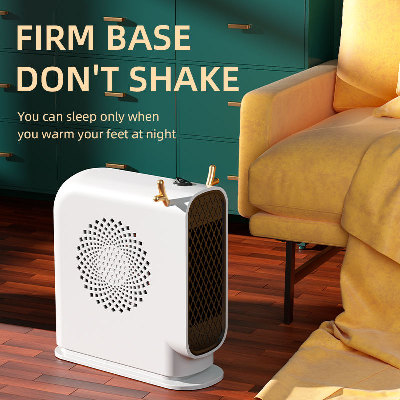 Portable Easy Use Electric Heater Fan 500W Antlers Decoration