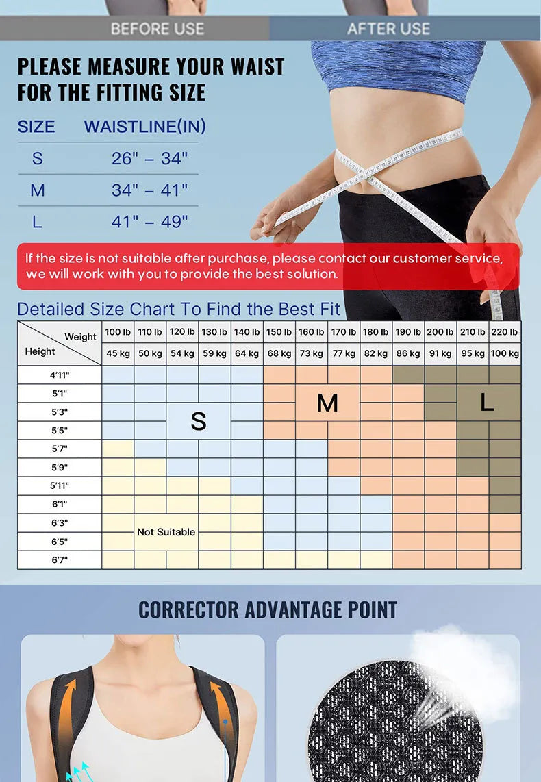 Spinal Alignment Support Belt