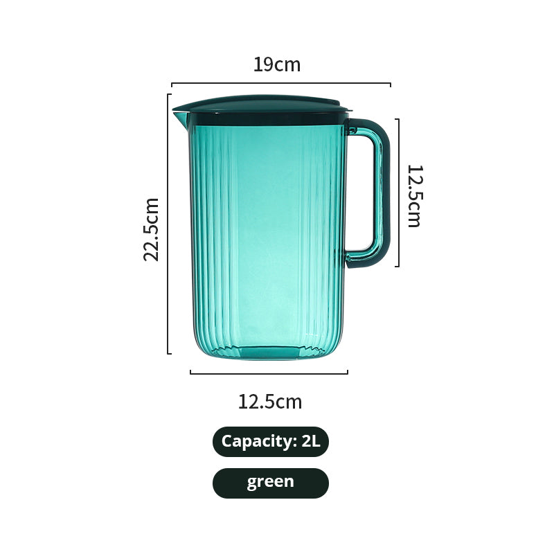 Cold Water Pot, Cup Tray Combination, Plastic Tea Pot, Fruit Tea, Transparent Cold Water Pot, Drinking Water Kit