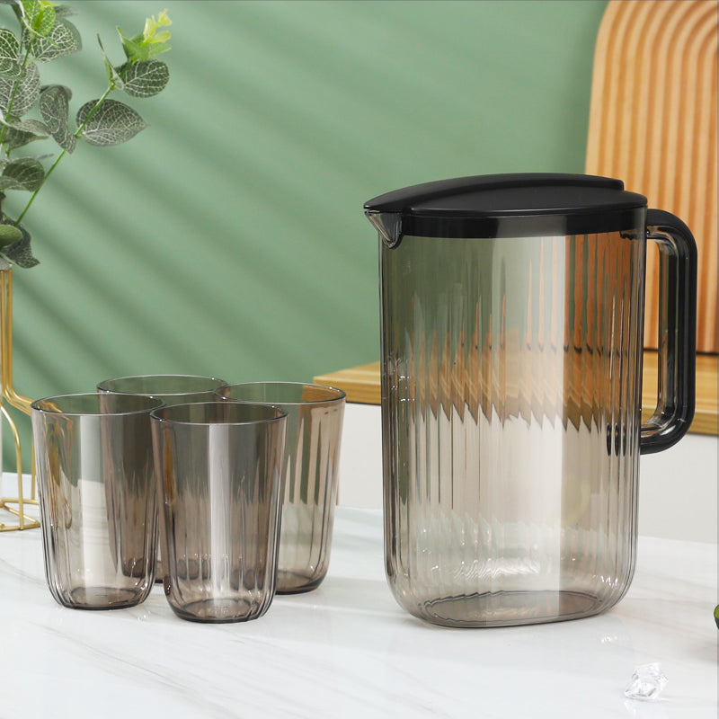 Cold Water Pot, Cup Tray Combination, Plastic Tea Pot, Fruit Tea, Transparent Cold Water Pot, Drinking Water Kit