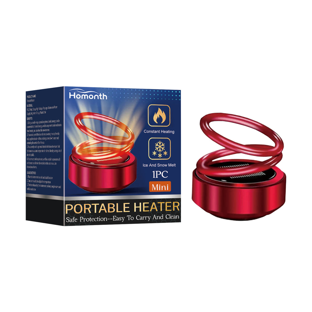 Portable Dynamic Molecular Heater, Car Window Snow, Ice And Fog Removal Convenient Heater