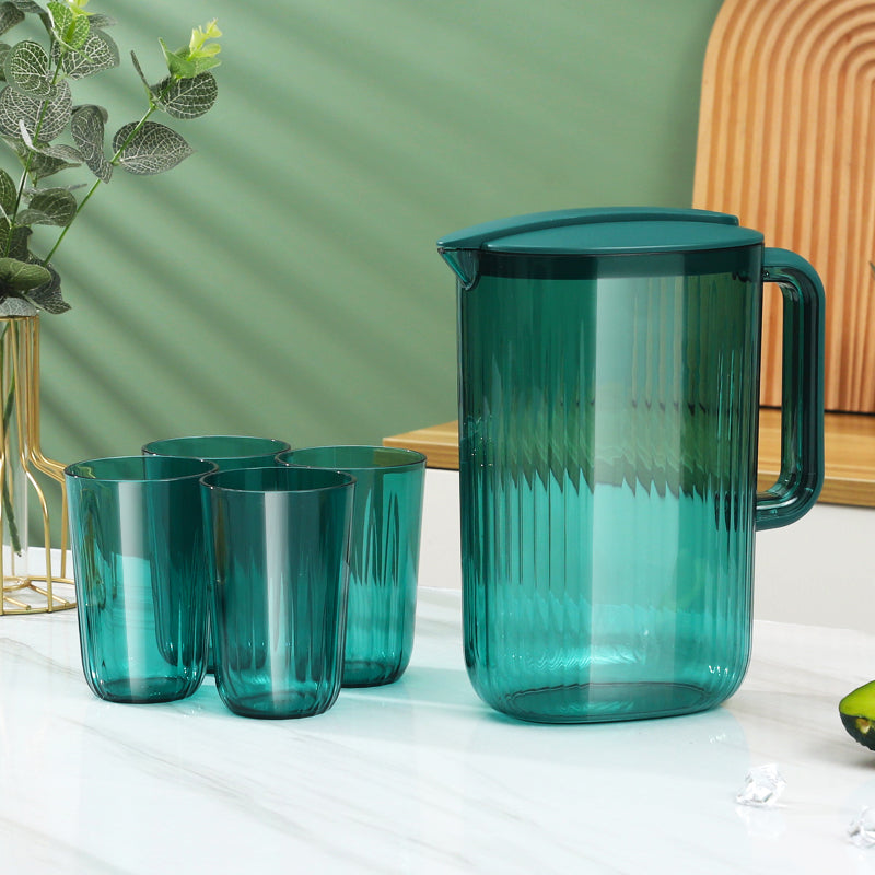 Cold Water Pot, Cup Tray Combination, Plastic Tea Pot, Fruit Tea, Transparent Cold Water Pot, Drinking Water Kit