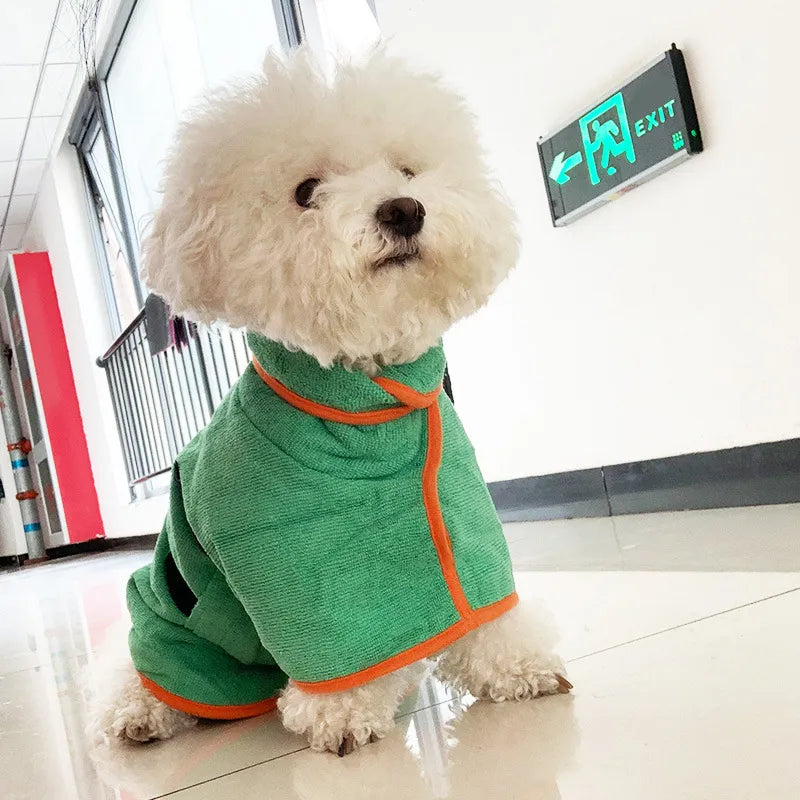 CuddleSoft Pet Drying Robe